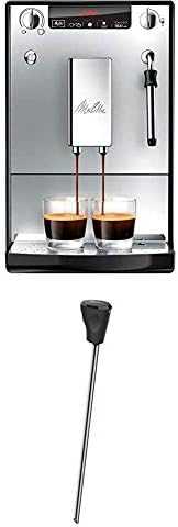 Kavos aparatas Melitta E953-102 Solo&Milk sidabro