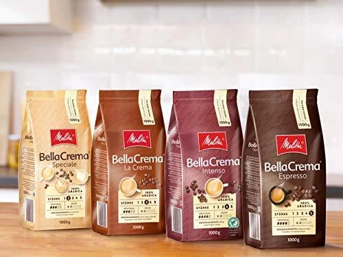 MELITTA BellaCrema LaCrema 1kg. Kavos pupelės