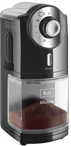 Melitta Molino kavamalė su malimo nustatymo disku