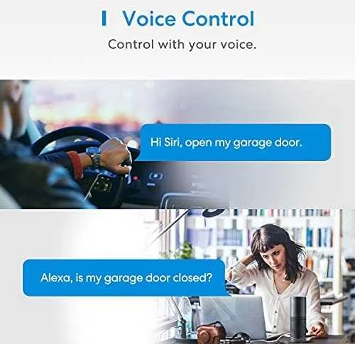 Išmanusis garažo durų atidarytuvas Meross MSG200 (HomeKit)