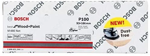 Bosch Šlifavimo tinklelis M 480 93X186mm, G180, 10 vnt.