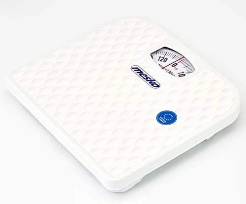 Virtuvinės svarstyklės Mesko | Mastelis | MS 8160 | Mechaninis | Didžiausias svoris (keliamoji galia) 130 kg | Tikslumas 1000 g | Baltas