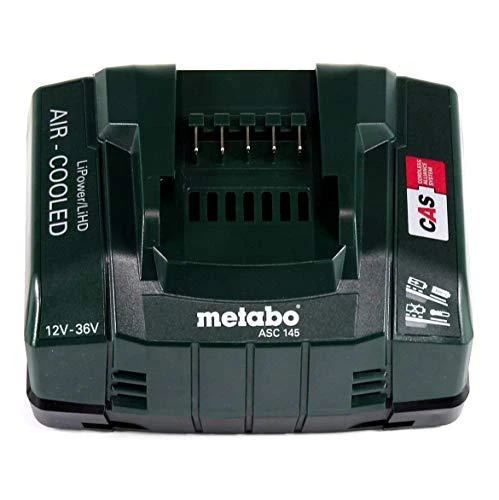 Metabo Greito veikimo įkroviklis ASC 145, 12-36 v, oru aušinamas 627378000