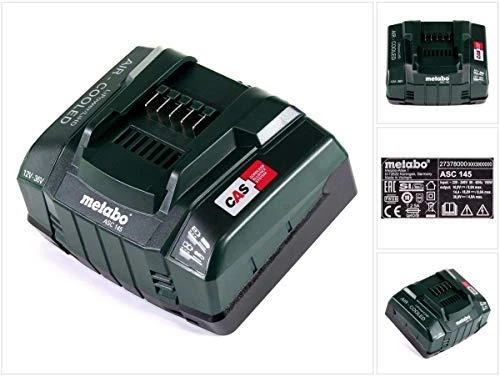 Metabo Greito veikimo įkroviklis ASC 145, 12-36 v, oru aušinamas 627378000