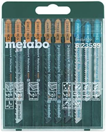 Metabo Siaurapjūklis Blade asortimentas 10 vnt