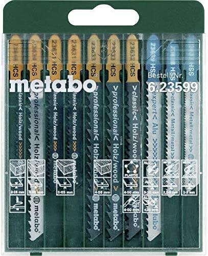 Metabo Siaurapjūklis Blade asortimentas 10 vnt