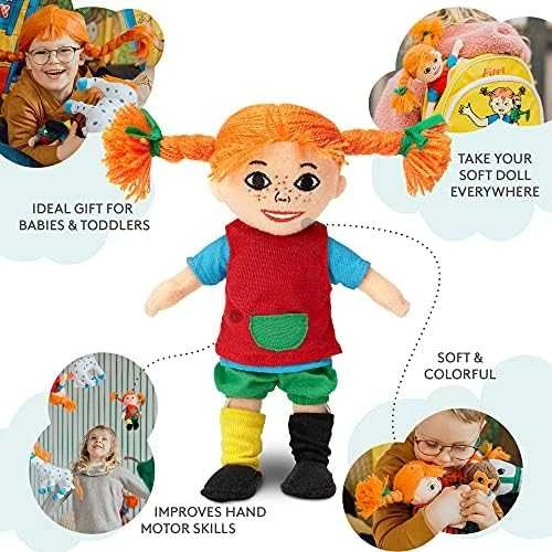 MICKI PIPPI Pliušinė Pepė Ilgakojinė, 20 cm