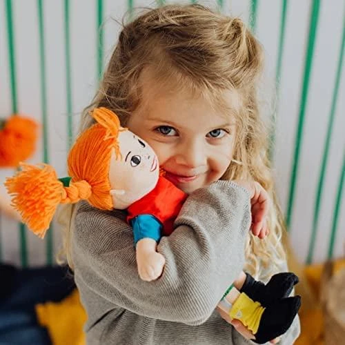 Pippi Langstrump PIPPI Pliušinė Pepė Ilgakojinė, 40 cm