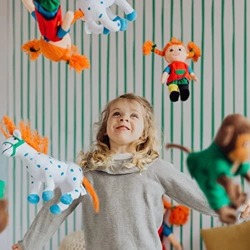 Pippi Langstrump PIPPI Pliušinė Pepė Ilgakojinė, 40 cm