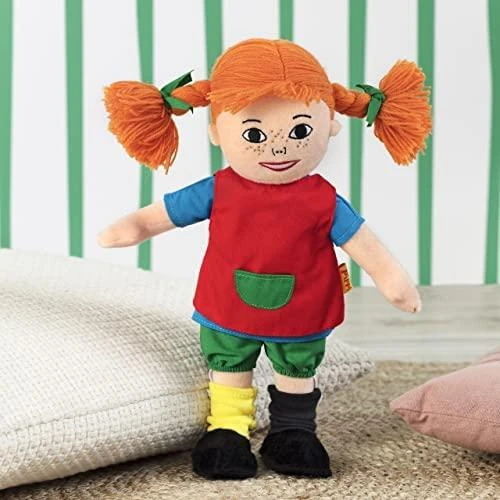 Pippi Langstrump PIPPI Pliušinė Pepė Ilgakojinė, 40 cm