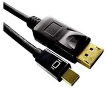 MicroConnect „DisplayPort Mini“ – „DisplayPort“ kabelis 1 m juodas (DP-MMG-100 MB)