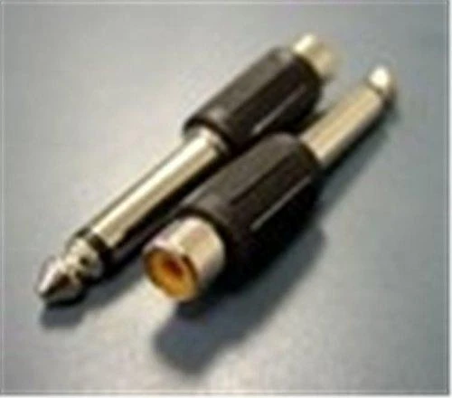 MicroConnect DELTACO 6,3 mm monofoninis kištukinis ir RCA moteriškas adapteris