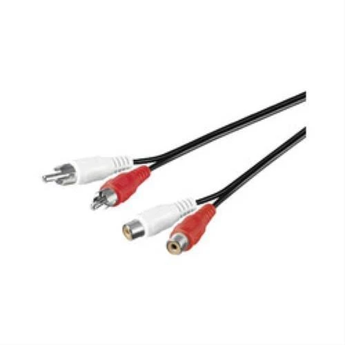 Kabelis MicroConnect RCA (Cinch) x2 - RCA (Cinch) x2 2.5m juoda (AUDCH3)