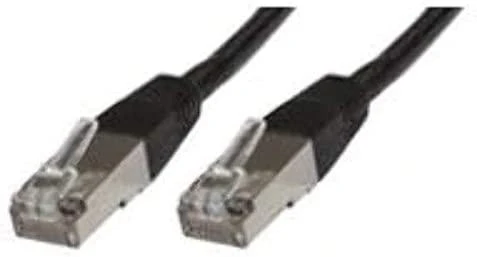 MicroConnect Kabelis CAT 5E FTP 5m PVC Juodas (B-FTP505S)