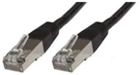 MicroConnect Kabelis CAT 5E FTP 10m PVC Juodas (B-FTP510S)