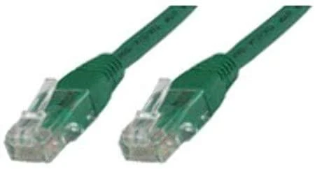 MicroConnect U/UTP CAT5e 0,5M žalias PVC (B-UTP5005G)