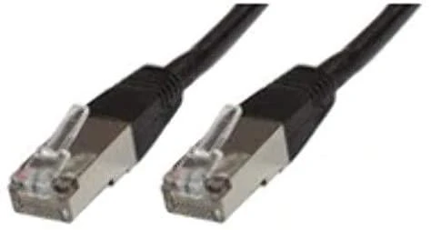 MicroConnect Kabelis CAT 5E FTP 3m PVC Juodas (B-FTP503S)