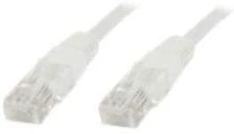 MicroConnect U/UTP CAT5e 0,5M Baltas PVC (B-UTP5005W)