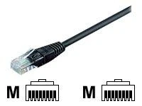 MicroConnect RJ-45/RJ-45 kat.5e 15m Juodas (UTP515S)
