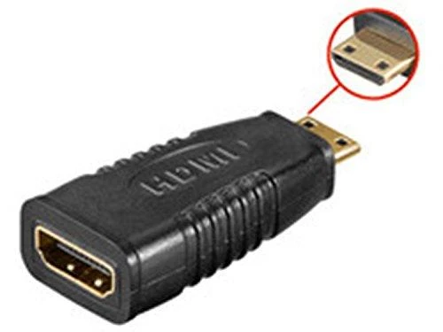 AV adapteris MicroConnect HDMI mini - HDMI juodas (HDM19F19MC)