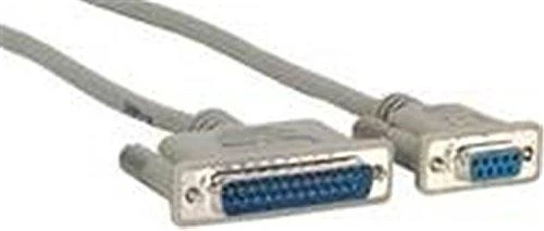 „MicroConnect DB-9“ – DB-25, 3m, „Pilka“ (IBM029)