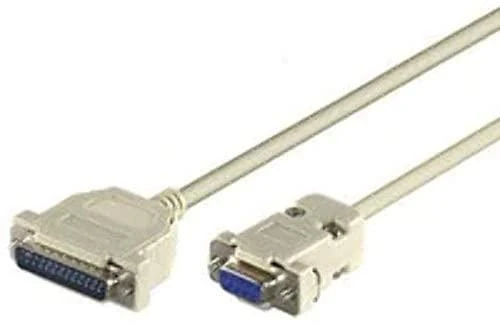 „MicroConnect DB-9“ – DB-25, 3m, „Pilka“ (IBM029)
