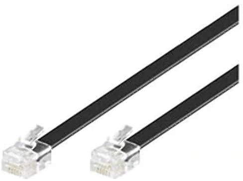 „MicroConnect“ modulinis tiesus RJ12 6C/6P 2 m (MPK102S)