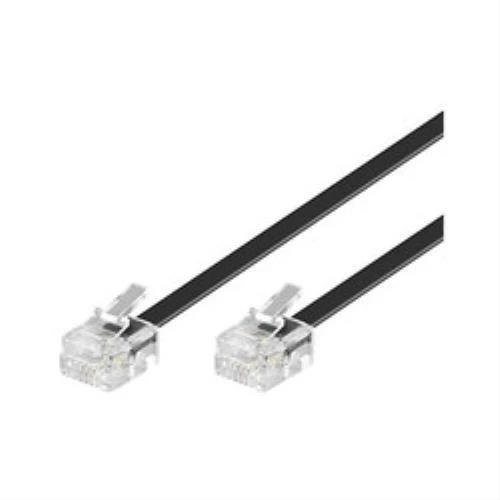 MicroConnect RJ-11 / RJ-11 (M / M) 2m Juoda (MK182)
