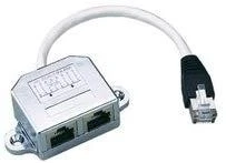„MicroConnect“ Y-ADAPTERIS RJ45-2xRJ45 M/F 8P (MPK420)