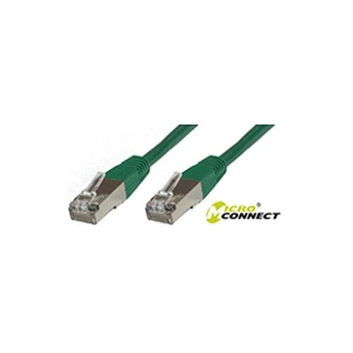 MicroConnect RJ-45/RJ-45 kat.6 S/FTP Žalias 0.5m (SSTP6005G)