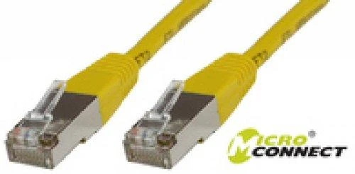 MicroConnect RJ-45/RJ-45 kat.6 S/FTP Geltonas 10m (SSTP610Y)