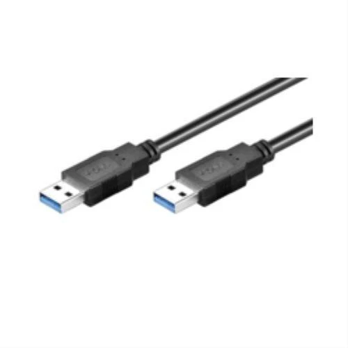 Kabelis USB MicroConnect USB-A - USB-A 3 m Juodas (USB3.0AA3B)