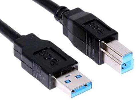 Kabelis USB MicroConnect USB-A - USB-B 3 m Juodas (USB3.0AB3B)