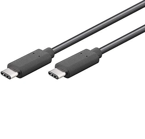 USB kabelis MicroConnect USB-C - USB-C 2 m Juodas (USB3.1CC2)