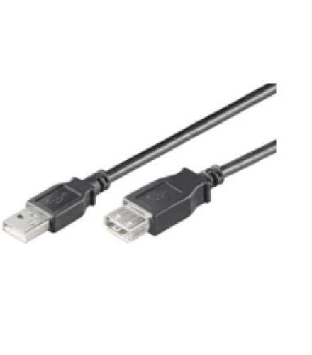 Kabelis USB MicroConnect USB-A - USB-A 3 m Juodas (USBAAF3B)