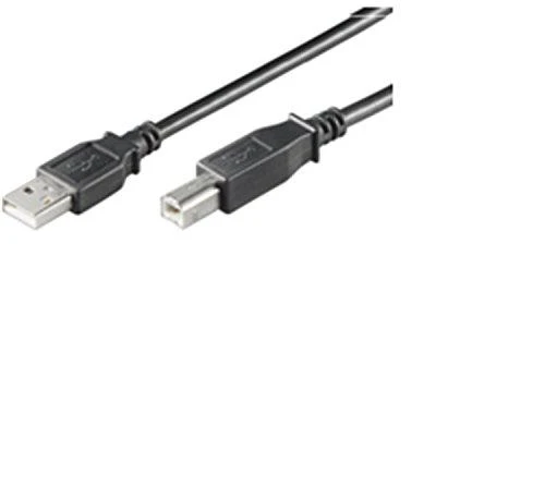 Kabelis USB MicroConnect USB-A - USB-B 5 m Juodas (USBAB5B)