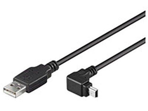Kabelis USB MicroConnect USB-A - miniUSB 1,8 m Juodas (USBAMB52A)