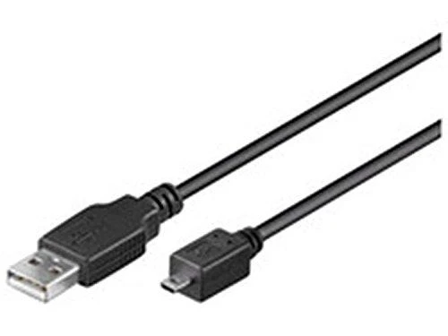 Kabelis USB MicroConnect USB-A - miniUSB 1,8 m Juodas (USBAMB82)