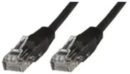 MicroConnect Patchchord U/UTP CAT5e, PVC, juodas, 7,5 m (B-UTP5075S)