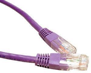 MicroConnect U/UTP CAT6 10M violetinė PVC