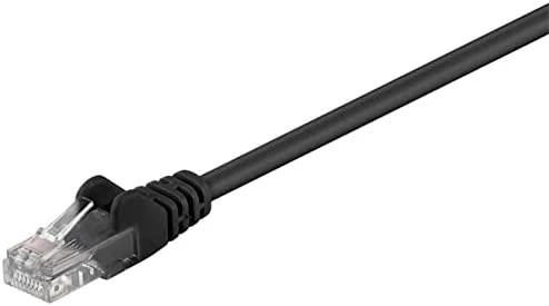 MicroConnect Patchcord U/UTP CAT5e, 20m, juoda (UTP520S)