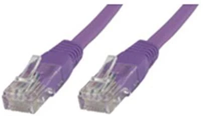 MicroConnect RJ-45/RJ-45 kat.6 0,2m Violetinis (UTP6002P)