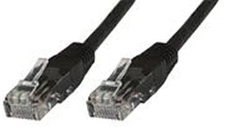 MicroConnect RJ-45/RJ-45 kat.6 0.3m Juodas (UTP6003S)