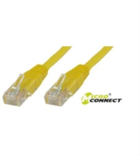 MicroConnect RJ-45/RJ-45 kat.6 1m Geltonas (UTP601Y)