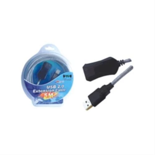 Kabelis USB MicroConnect USB-A - USB-A 5 m Juodas (WBEE0)