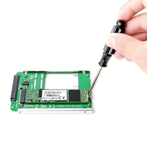 MicroStorage M.2 - SATA SSD adapteris, 22 kontaktai SATA į M.2 SATA, B raktas 2242/2262/2280 DELTACOIMP / KT031B2