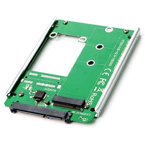 MicroStorage M.2 - SATA SSD adapteris, 22 kontaktai SATA į M.2 SATA, B raktas 2242/2262/2280 DELTACOIMP / KT031B2