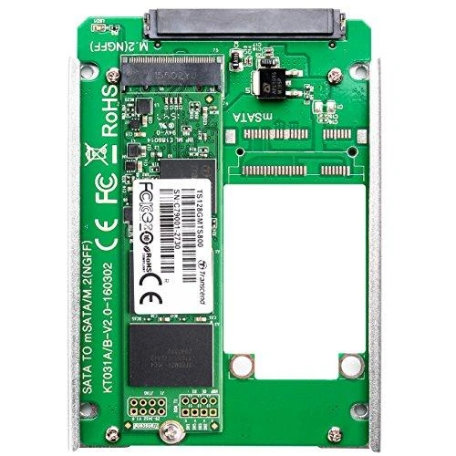 MicroStorage M.2 - SATA SSD adapteris, 22 kontaktai SATA į M.2 SATA, B raktas 2242/2262/2280 DELTACOIMP / KT031B2