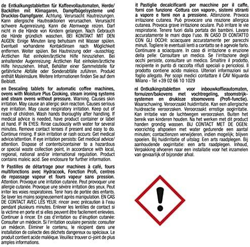 Kalkių šalinimo tabletės MIELE kavos aparatams GP DC CX 0061 T