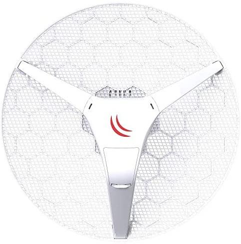 Maršrutizatorius MIKROTIK RBLHG-5nD LHG 5 CPE 5GHz 1x RJ45 100Mb/s 24.5dBi Antenna